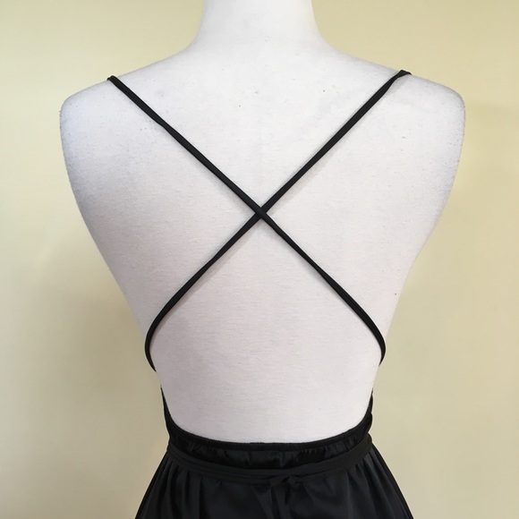 Sexy Backless Strappy Silky Tie Waist Maxi Dress - Picture 6 of 6